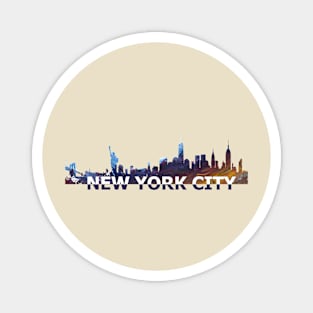 New York City Skyline Magnet